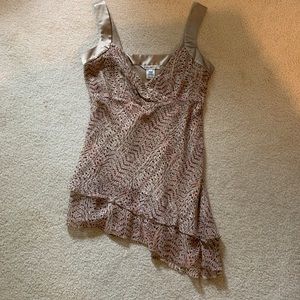 💯 Silk Nine West Asymmetrical Blouse